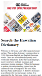 Mobile Screenshot of hawaiiandictionary.hisurf.com